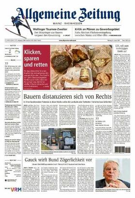  Allgemeine Zeitung | Zeitschrift |  Sack Fachmedien