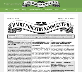  Dairy Industry Newsletter | Zeitschrift |  Sack Fachmedien